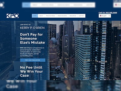 New Kerry O'Brien home page